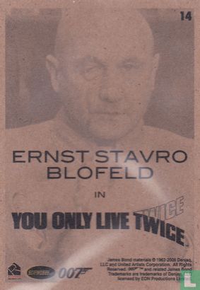 Ernst Stavro Blofeld in you only live twice  - Afbeelding 2