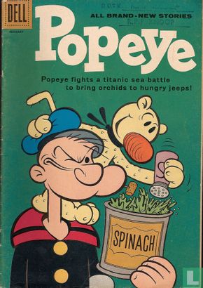 Popeye fights a titanic sea battle to bring orchids to hungry Jeeps - Image 1