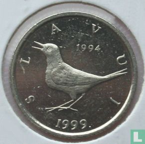 Kroatië 1 kuna 1999 "5th anniversary of Kuna Currency" - Afbeelding 1