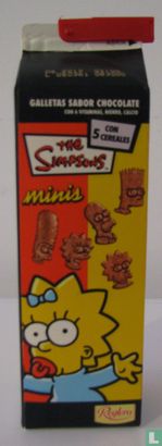 The Simpsons verpakking chocolade koekjes:Reglero-Minis-Galletas sabor chocolate - Image 2