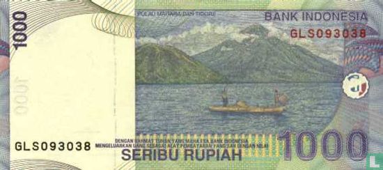 Indonesia 1,000 Rupiah 2001 - Image 2