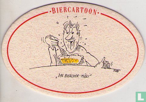 Biercartoon "Das Biercher-Müsli"  - Afbeelding 1