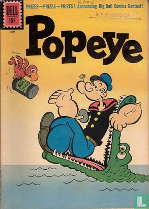 Popeye an' Swee'pea in "Salty the Parrot" - Image 1