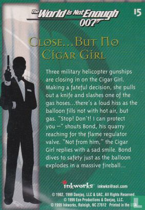 Close, but no Cigar girl - Afbeelding 2