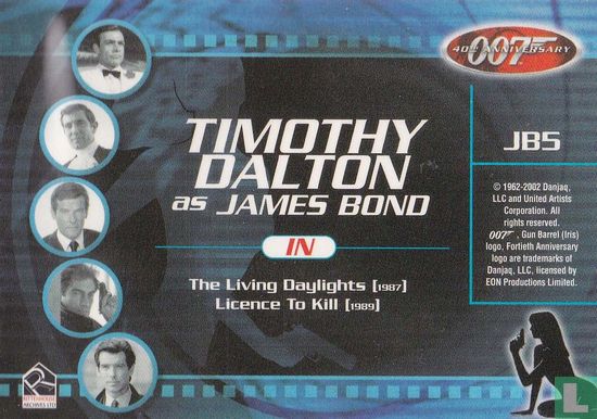 Timothy Dalton as James Bond - Afbeelding 2