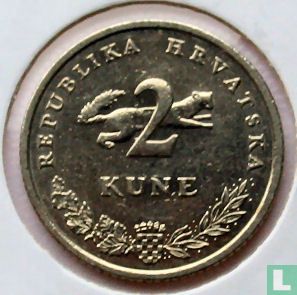 Croatie 2 kune 2003 - Image 2