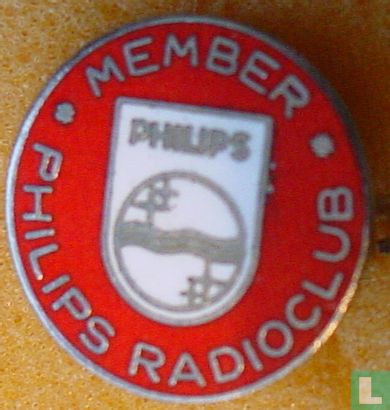 Philips Radioclub member [rood]