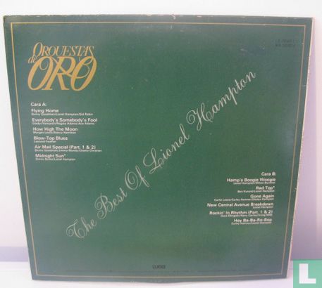 Lionel Hampton & his Orquestra - The Best of Lionel Hampton - Image 2