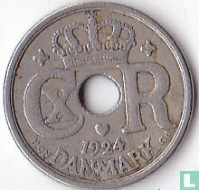 Denemarken 10 øre 1924 - Afbeelding 1