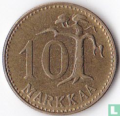 Finlande 10 markkaa 1962 - Image 2