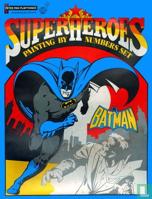 Super Heroes - Painting by numbers set - Image 1