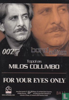 Chaim Topol as Milos Columbo - Afbeelding 2