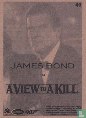 James Bond in A view to a kill - Afbeelding 2