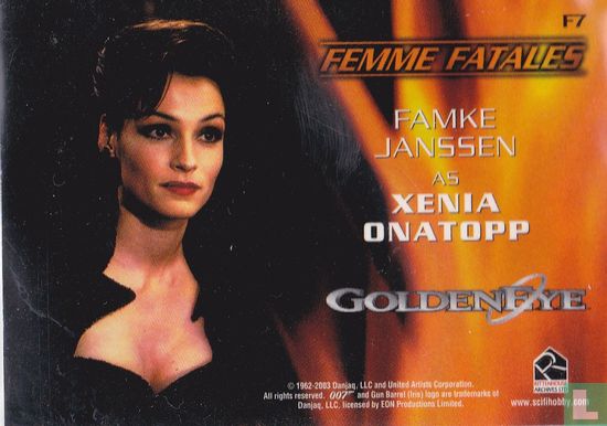 Famke Janssen as Xenia Onatopp - Afbeelding 2