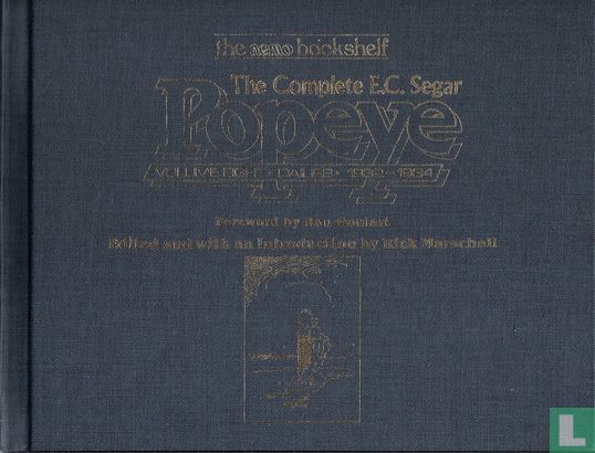 The Complete E.C. Segar - Popeye 8 - Dailies 1932-1934 - Afbeelding 1