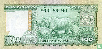Nepal 100 Rupees (handtekening 11) - Afbeelding 2