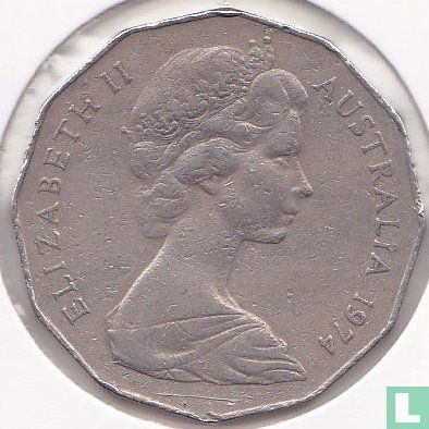 Australia 50 cents 1974 - Image 1