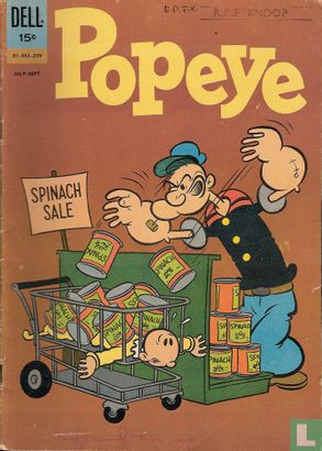 Popeye in Short cut! - Afbeelding 1