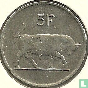 Irlande 5 pence 1986 - Image 2