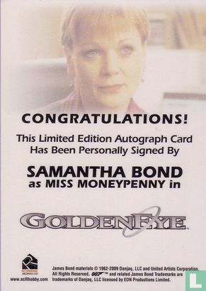 Samantha Bond as Miss Moneypenny - Image 2