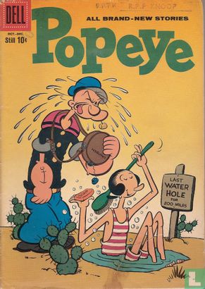Popeye and the "black ghosk!" - Afbeelding 1