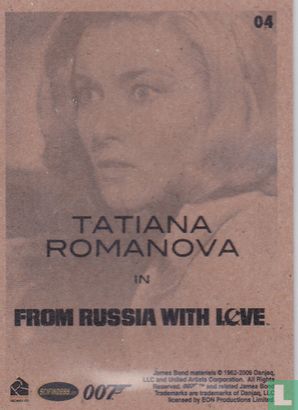 Tatiana Romanova in From Russia with love - Afbeelding 2
