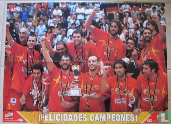 Felicidades Campeones! (Spanje Wereldkampioen Bascketball) - Bild 1