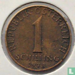 Austria 1 schilling 1973 - Image 1