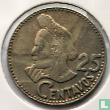 Guatemala 25 centavos 1979 - Image 2