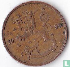 Finlande 5 penniä 1939 - Image 1