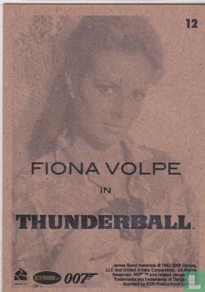 Fiona Volpe in Thunderball - Afbeelding 2