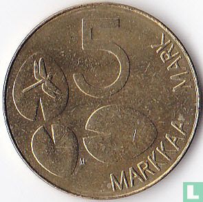 Finland 5 markkaa 1994 - Afbeelding 2