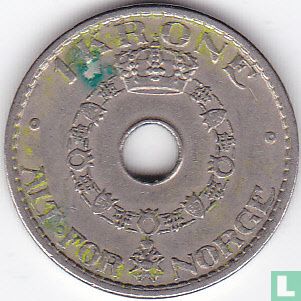 Norwegen 1 Krone 1940 - Bild 2