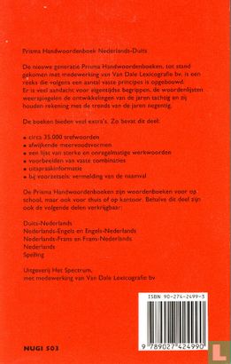 Prisma Handwoordenboek Nederlands-Duits - Afbeelding 2