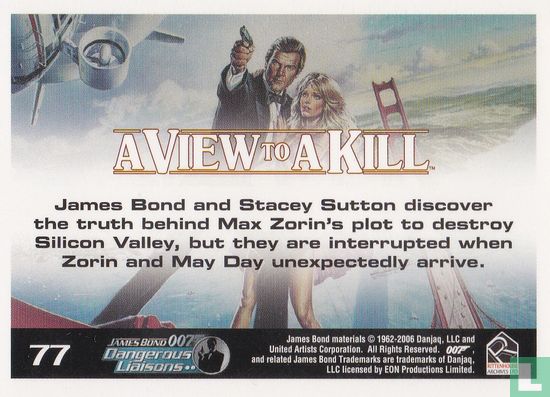 James Bond and Stacey Sutton discover the truth behind Max Zorin's plot - Afbeelding 2
