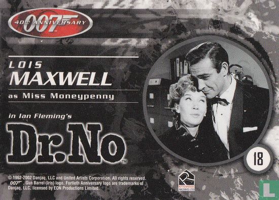 Lois Maxwell as Miss Moneypenny - Afbeelding 2