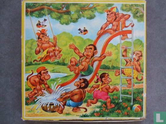 Apen in de speeltuin - Afbeelding 1