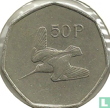 Irland 50 Pence 1976 - Bild 2