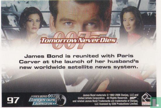 James Bond is reunited with Paris Carver - Afbeelding 2