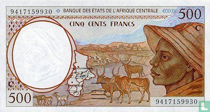 Zentr.Afr.Stat. 500 Franken (C-Kongo) - Bild 1