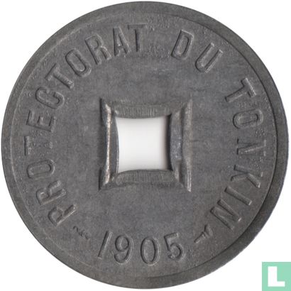 Tonkin 1/600 piastre 1905 - Afbeelding 1
