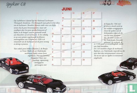 Auto In Miniatuur kalender 2005 - Bild 3