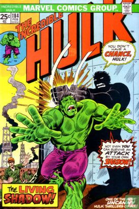 The Incredible Hulk 184 - Afbeelding 1