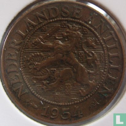 Netherlands Antilles 1 cent 1954 - Image 1