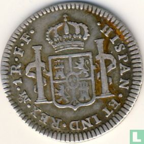 Mexico 1 real 1782 - Image 2