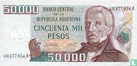 Argentinië 50.000 Pesos  - Afbeelding 1