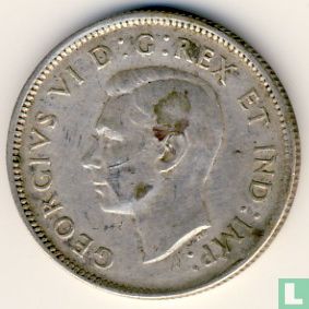 Canada 25 cents 1943 - Afbeelding 2