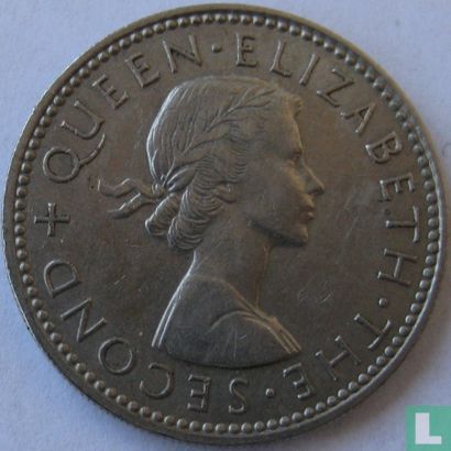 New Zealand 1 shilling 1965 - Image 2