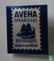 AVEHA spaarzegel André van Hilst [blauw]