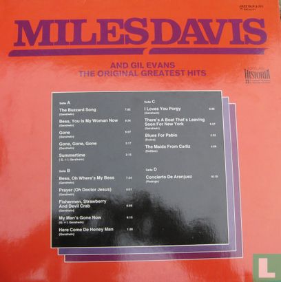 Miles Davis and Gil Evans The Original Greatest Hits - Bild 2